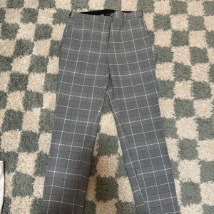 Zara Plaid Trousers